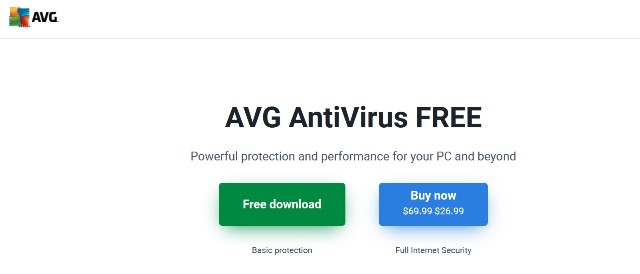 AVG Free Virus
