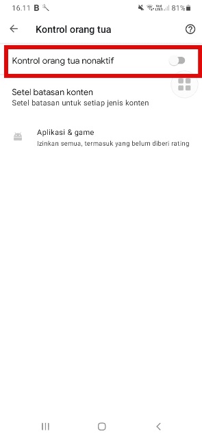 Cara memblokir aplikasi di play store