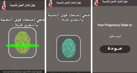 Aplikasi tes kehamilan