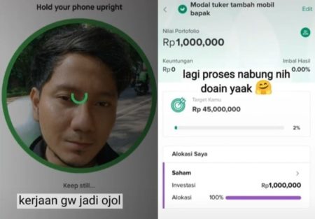 Bikin Bangga Begini Kisah Perjuangan Driver Ojol yang Ingin Belikan Mobil Untuk Ayah