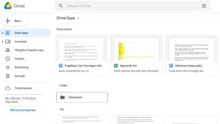 Cara Membagikan Link Google Drive