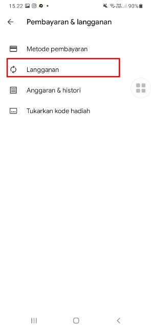 Cara Membatalkan Langganan di Google Play