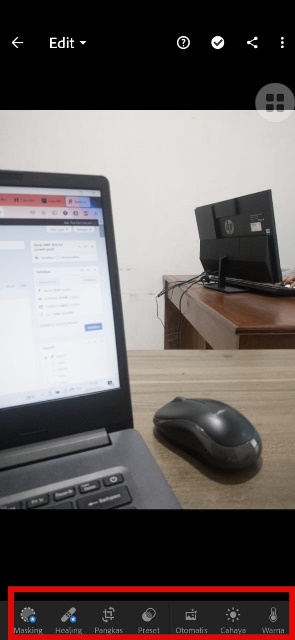 Cara menggunakan tools Lightroom