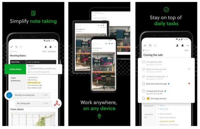 Evernote - Apk pengingat jadwal