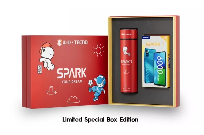 HP Tecno Spark 7 Limited Special Box Edition