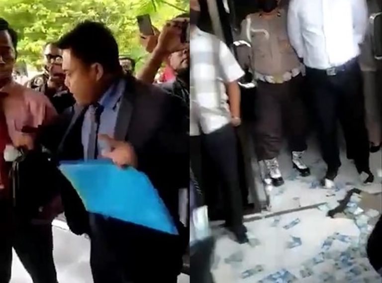 Heboh! Pengacara di Banyuwangi Ngamuk Hingga Hamburkan Uang Rp 40 Juta di Kantor Polisi Heboh Pengacara di Banyuwangi Ngamuk Hingga Hamburkan Uang Rp 40 Juta di Kantor Polisi