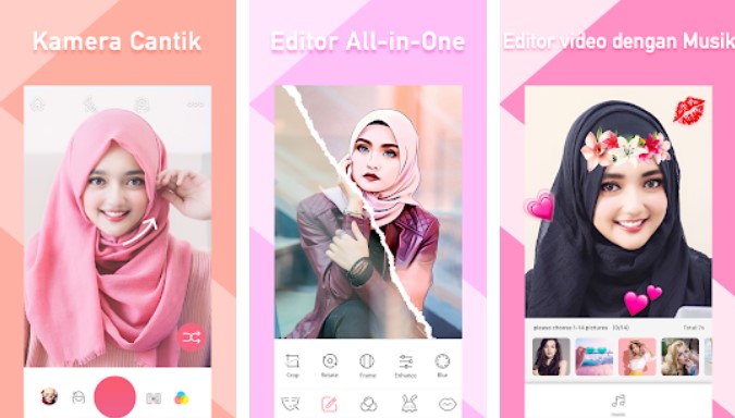 Kamera Cantik Editor Foto Tune Sweet Selfie