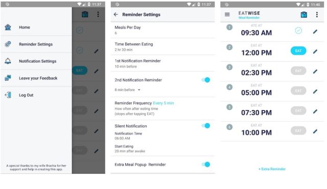 Meal Reminder - - Apk Jadwal Makan Untuk Menambah Berat Badan