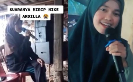 Merdu Banget Suara Wanita ini Disebut Mirip dengan Mendiang Nike Ardilla