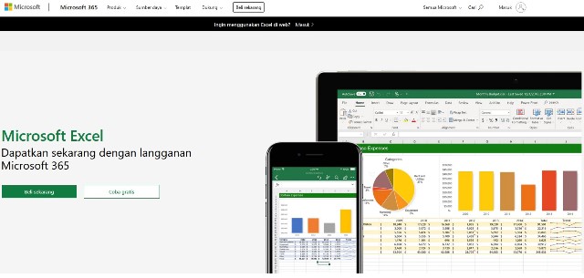Microsoft Excel - Apk pengolah data