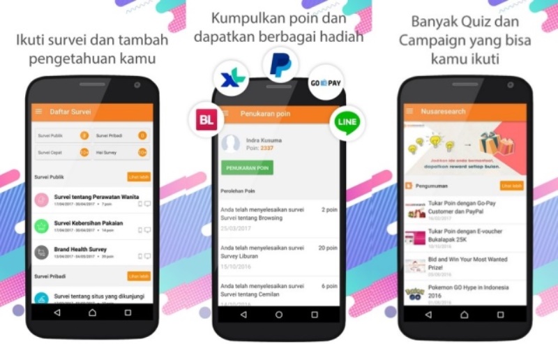 Aplikasi Survey Penghasil Uang