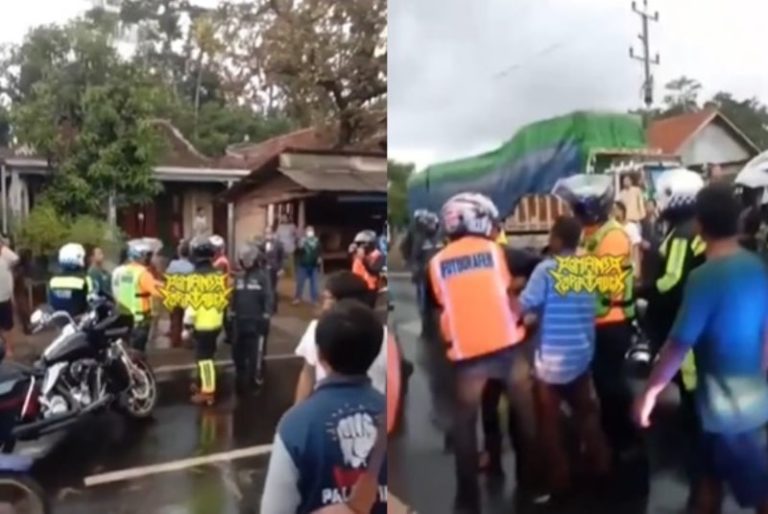 Rombongan Moge Ribut dengan Sopir Truk di Batang Pemicunya Diduga Hanya Karena ini