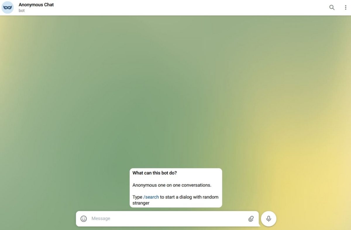 Chat Anonym