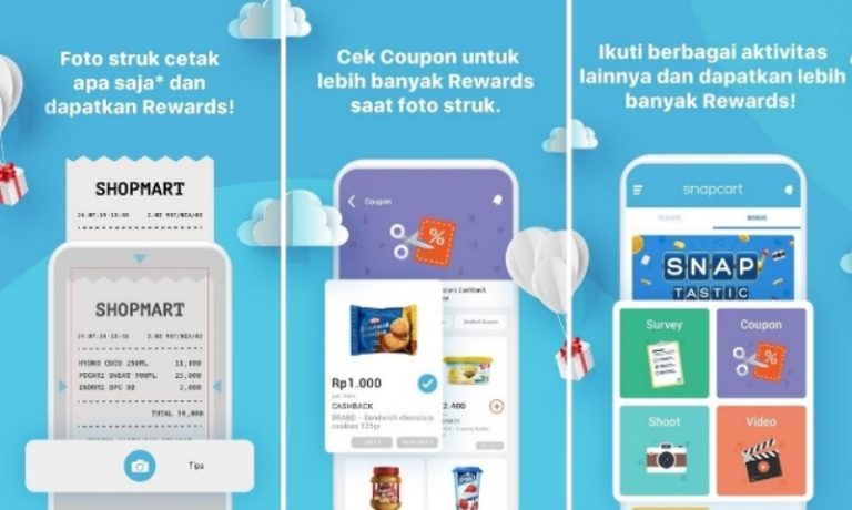 Aplikasi Cashback Struk Belanja  