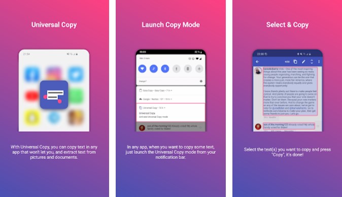Universal Copy Aplikasi Copy Caption Instagram di Android