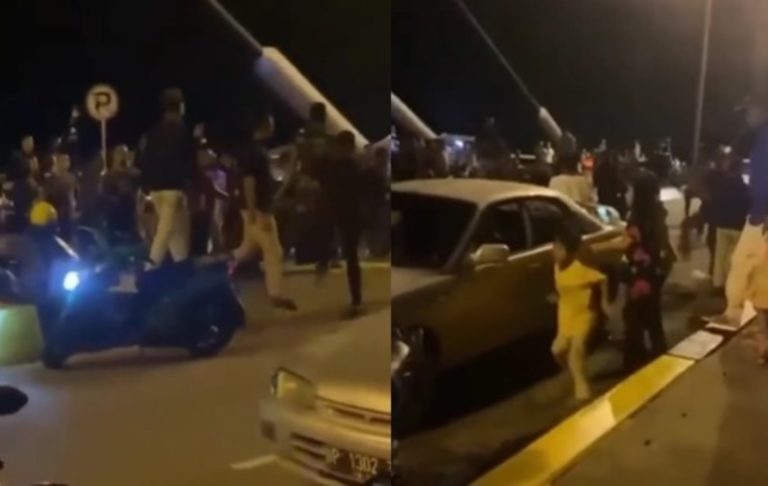 VIRAL Bentrokan Diduga TNI AD dan AL di Jembatan Barelang Batam, Wanita dan Anak-anak Ketakutan VIRAL Bentrokan Diduga TNI AD dan AL di Jembatan Barelang Batam Wanita dan Anak anak Ketakutan