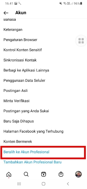 Auto kunjungan profil IG