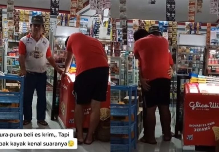 Awalnya Pura pura Beli Es Krim Begini Momen Pertemuan Ayah dan Anak Usai 10 Tahun Tak Pulang