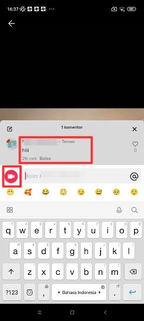 Cara Balas Komentar Video TikTok Pakai Video