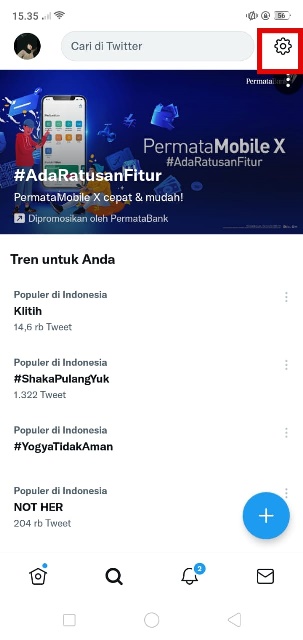 Cara Melihat Trending Twitter