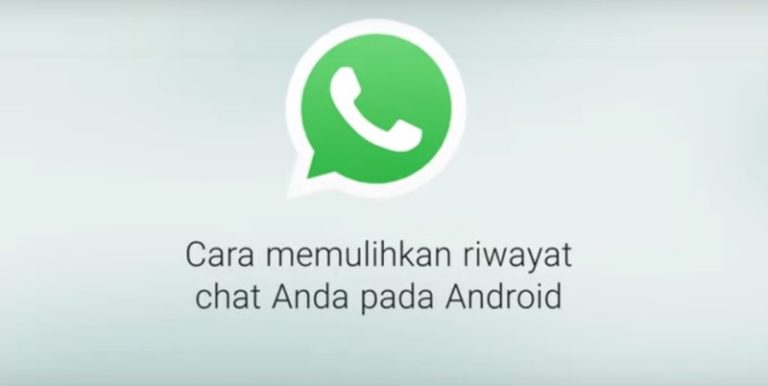 Cara Memulihkan Pesan WhatsApp