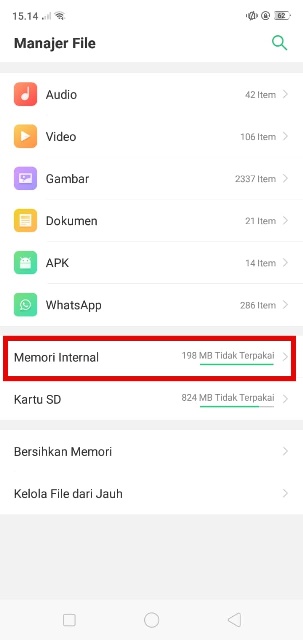 Cara melihat status WhatsApp