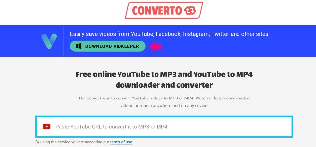 Converto.io - Apk Download Lagu dari YouTube