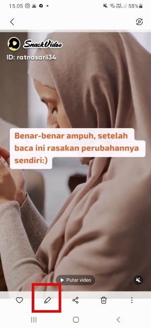 Edit Video di HP Samsung