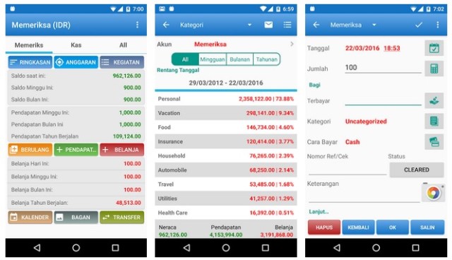 Expense Manager - Apk Laporan Keuangan