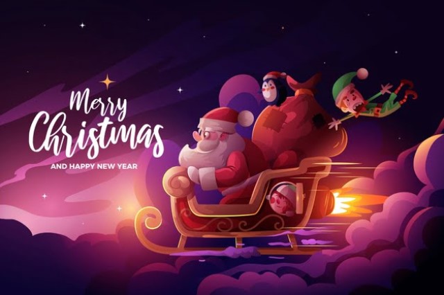 Gambar Kartu Ucapan Natal Dalam Bahasa Inggris Terbaik dan Lucu