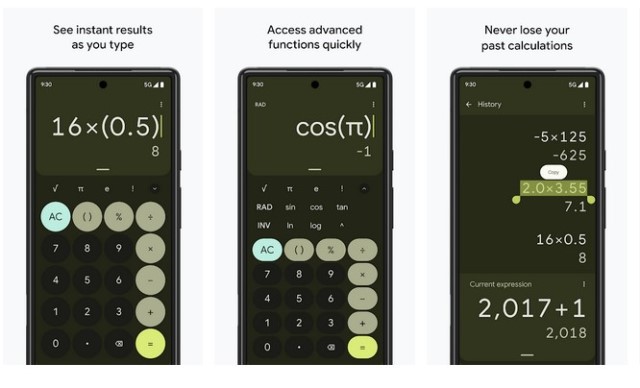 Google Calculator - Apk Kalkulator