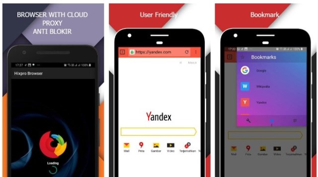 HixPro - Apk Browser Anti Blokir 