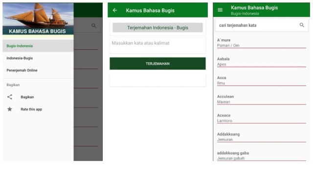 Kamus Bahasa Bugis Offline