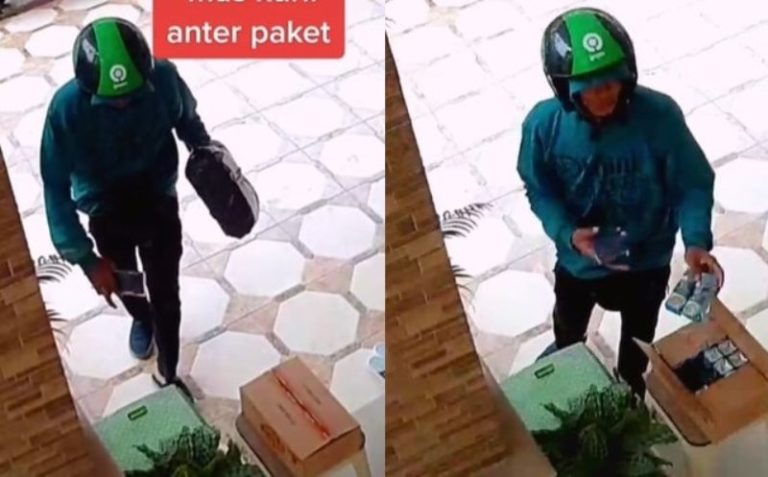 Kurir Paket Malah Cari CCTV Usai Ambil Minuman Gratis di Depan Rumah Ternyata Mau Lakukan ini