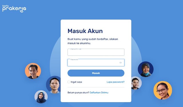 Masuk Akun Prakerja