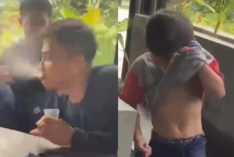 Miris! Seorang Bocah Disembur Air Kopi Saat Jualan, Pelaku Malah Tertawa Ngakak Miris Seorang Bocah Disembur Air Kopi Oleh Pemuda ini Setelahnya Malah Tertawa Ngakak