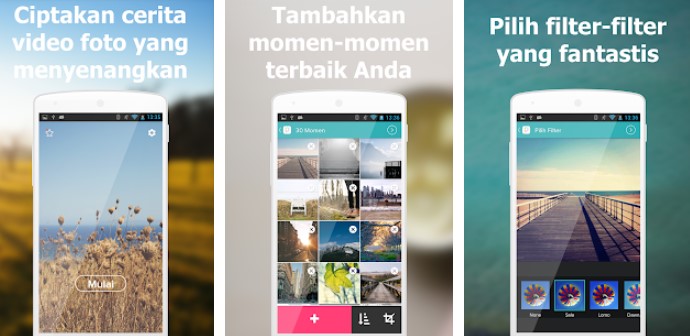 Pixgram slideshow foto musik - Aplikasi Edit Foto Jadi Video yang Lagi Trend