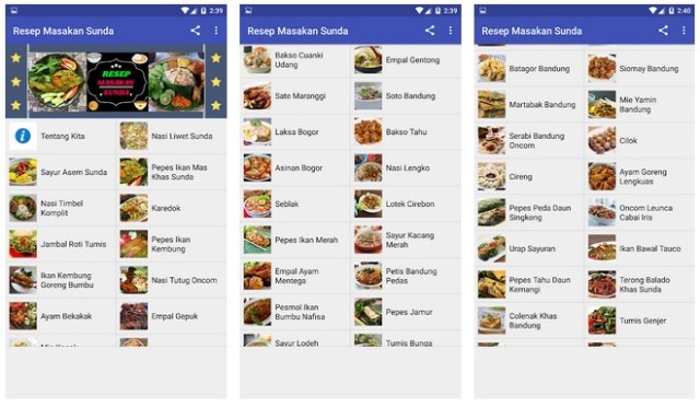 Resep Masakan Sunda - Apk Resep Masak