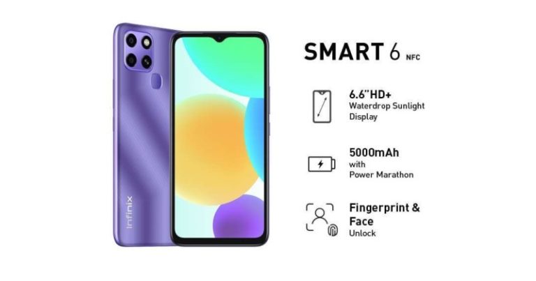 Spesifikasi Infinix Smart 6 NFC