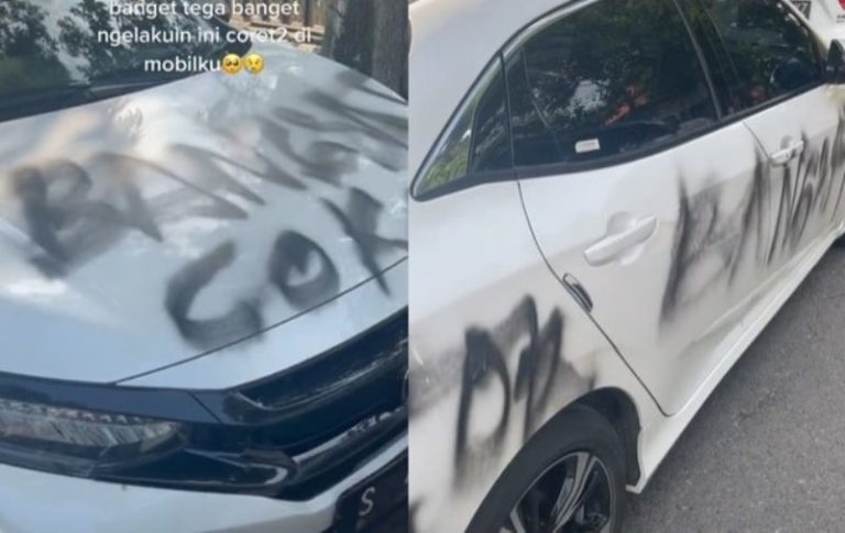 Syok dan Nyesek, Mobil Wanita ini Penuh dengan Coretan Saat Parkir di Pinggir Jalan Syok dan Nyesek Mobil Wanita ini Penuh dengan Coretan Saat Parkir di Pinggir Jalan