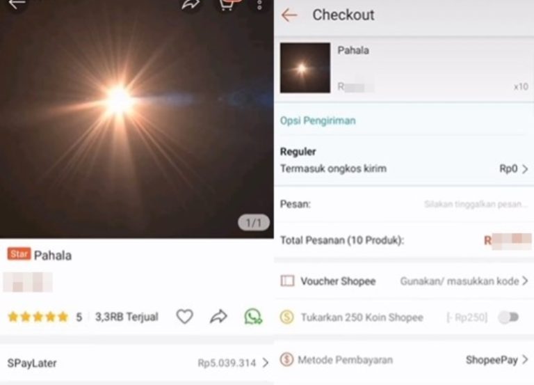 VIRAL Wanita Bagikan Pengalaman Beli Pahala di Shopee Segini Harganya