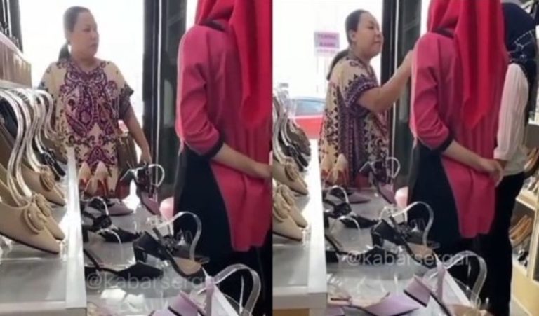 VIRAL Wanita Berdaster Marahi Karyawan Toko Sepatu Sempat Ngaku Sebagai Istri Kajari