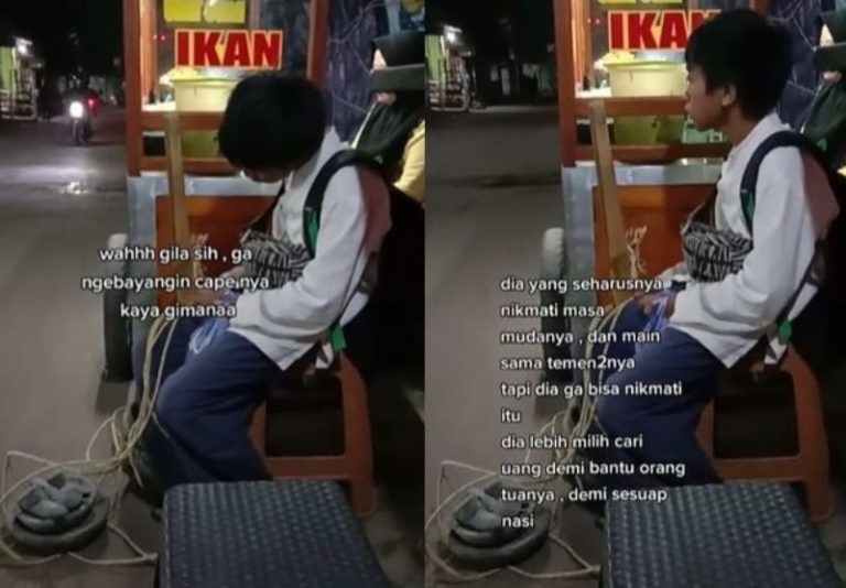 Viral Kisah Bocah Penjual Ulekan Keliling Rela Putus Sekolah Untuk Bantu Perekonomian Keluarga