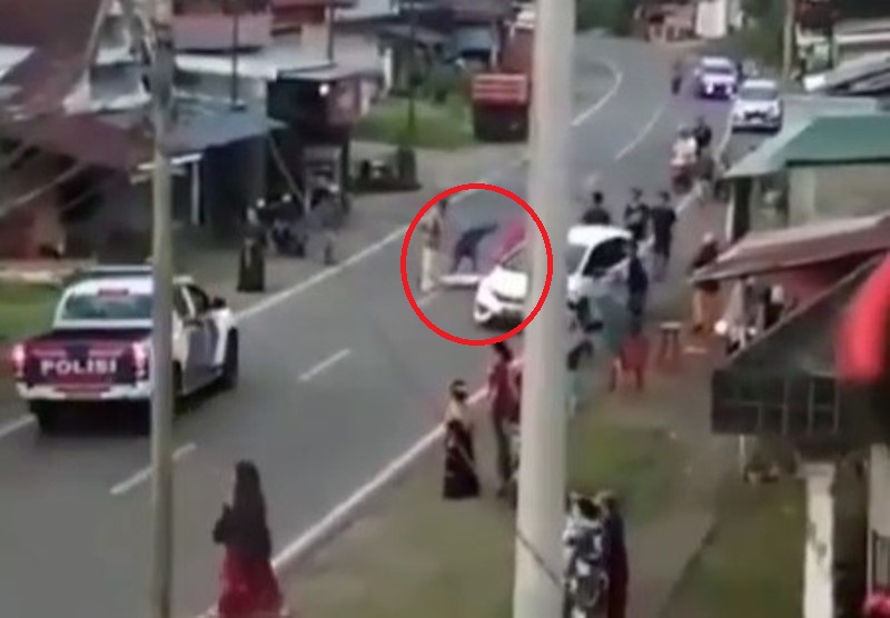 Viral Video Mobil Polisi Abaikan Korban Tabrak Lari Hanya Lewat Tanpa Menolong