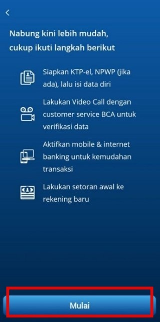 Cara Membuka Rekening BCA