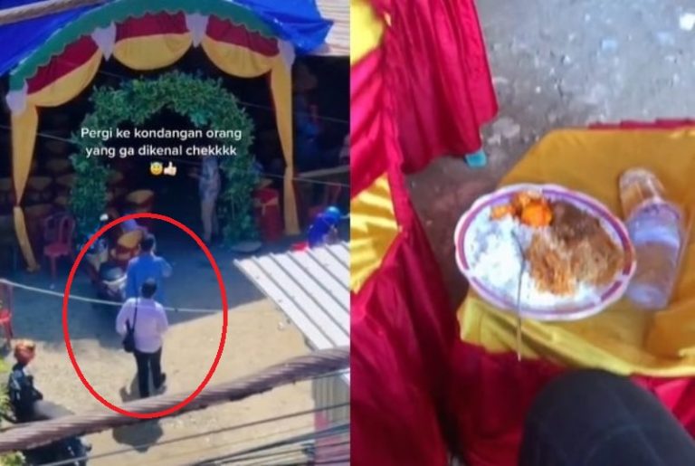 2 Pria ini Nekat Datang ke Acara Hajatan Orang Tak Dikenal Demi Makan Gratis