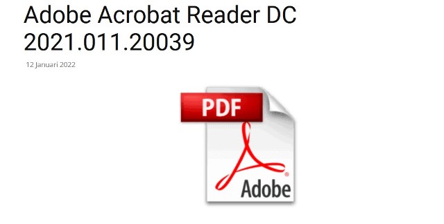 Adobe Acrobat Reader