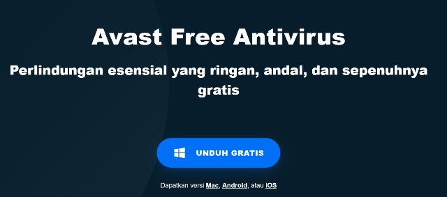Avast Free Antivirus - Apk Antivirus untuk Laptop