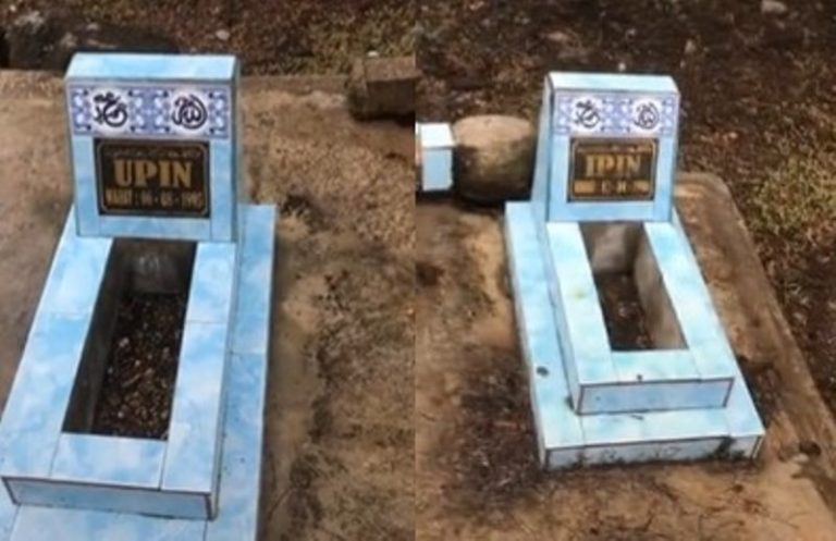Bukan di Malaysia Makam Upin dan Ipin yang Viral Ternyata Ada di Kota Palu Begini Kisahnya