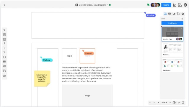 Cacoo - Apk Membuat Diagram